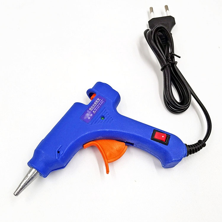 HOT MELT GLUE GUN Lem panas meleleh pistol lem  20w rumah manual DIY hot melt gun listrik hot melt gun