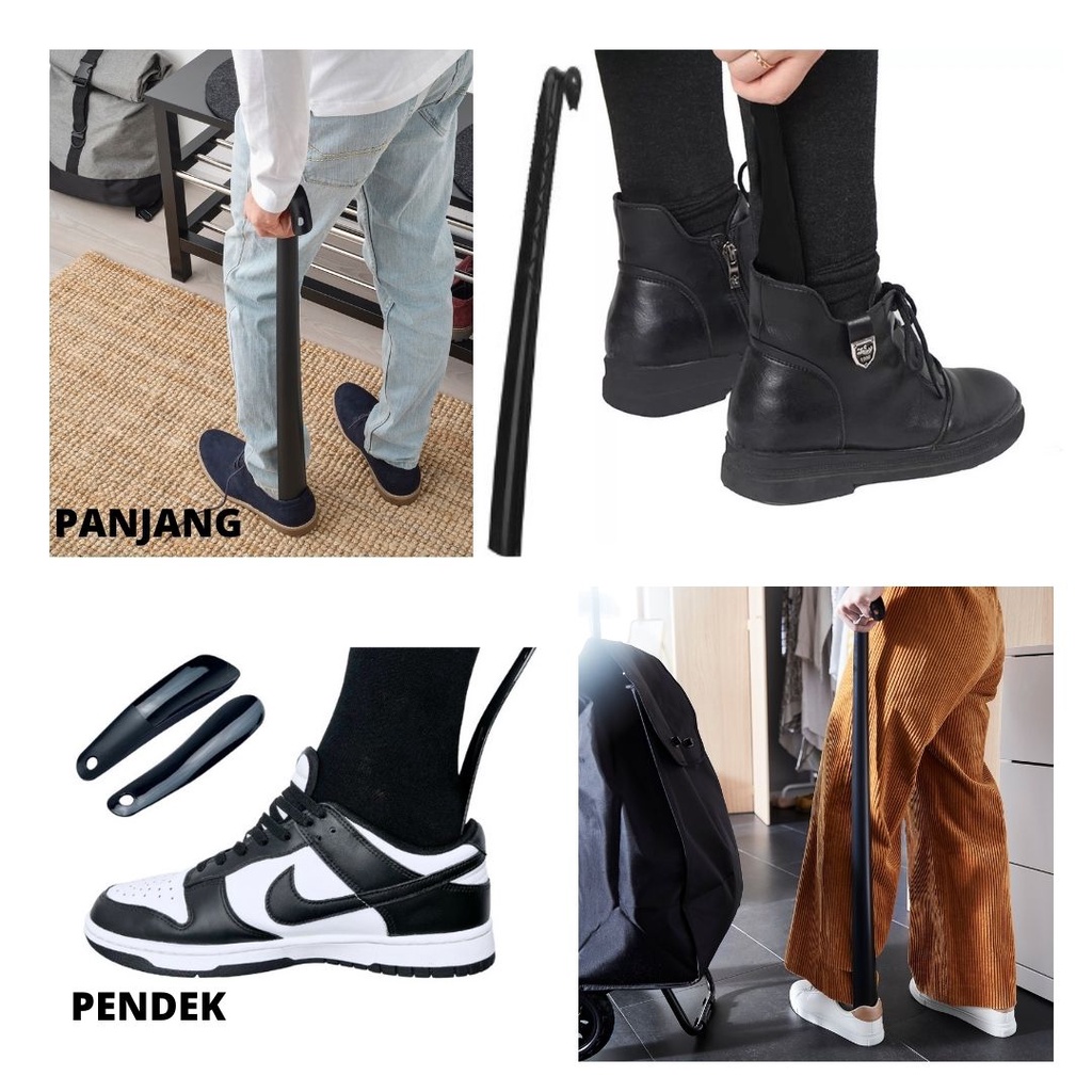 Sendok Sepatu Shoe Horn, Panjang dan Pendek Multi Color 118