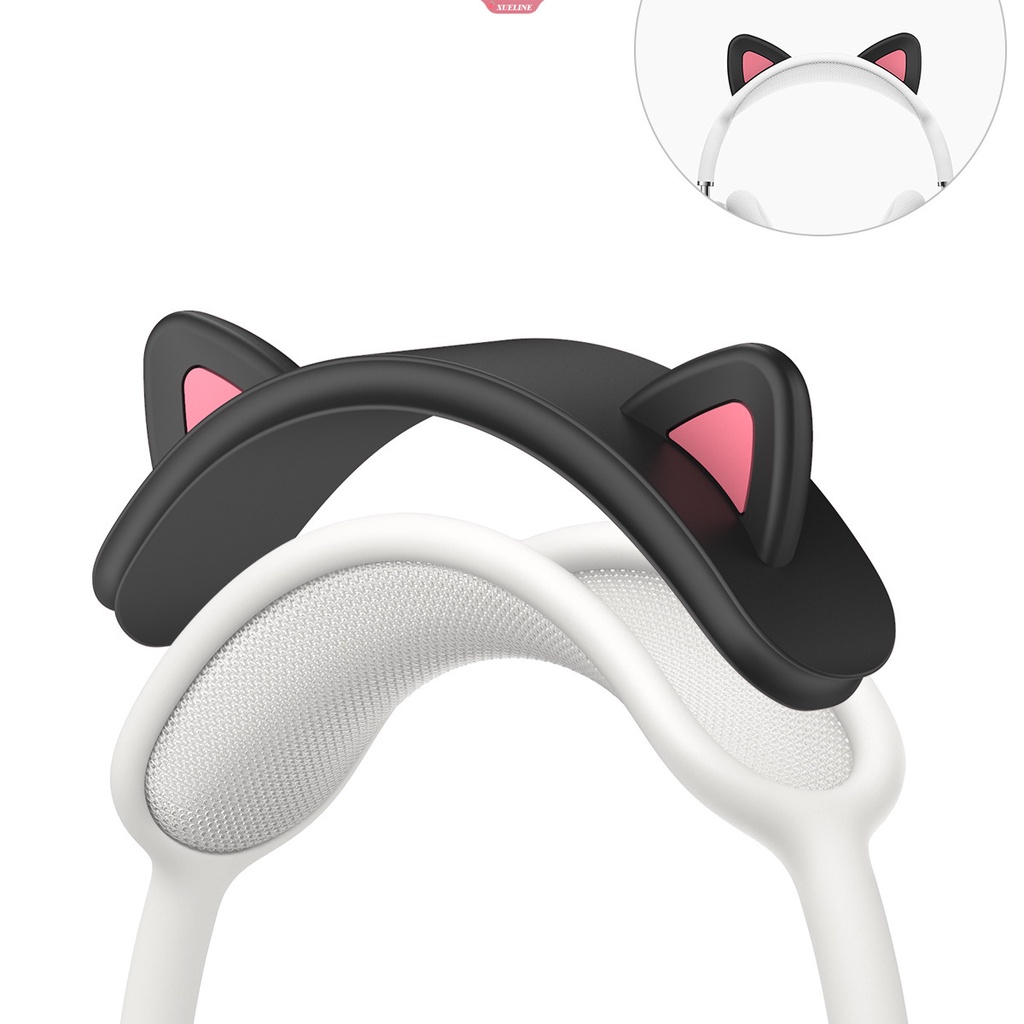 1pc Lucu Lembut Dicuci Headband Cover Untuk AirPods Max Silikon Headphone Case Pelindung Pengganti Cover Earphone Aksesoris [ZXL]