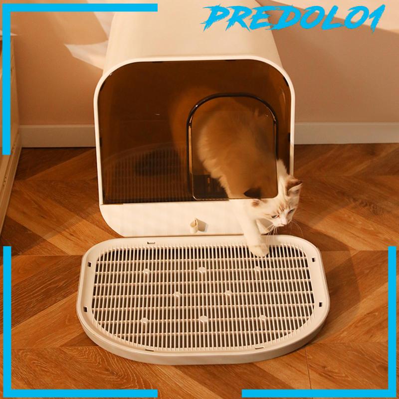 [Predolo1] Alas Kotoran Kucing Non Slip Litter Trapping Mat Untuk Perlengkapan Hewan Peliharaan Kucing Indoor