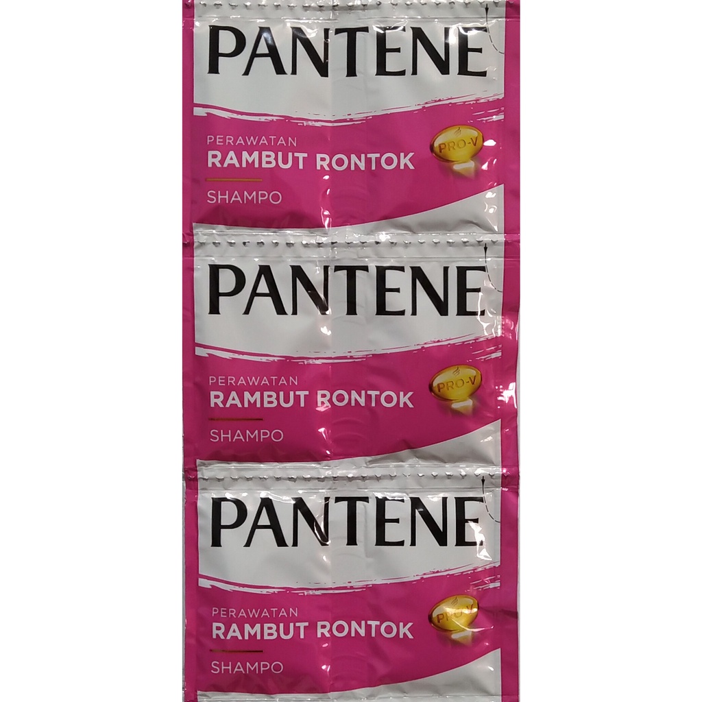 SAMPO PANTENE SACHET / 1 RENCENG ISI 12 Sachet / 10 ML