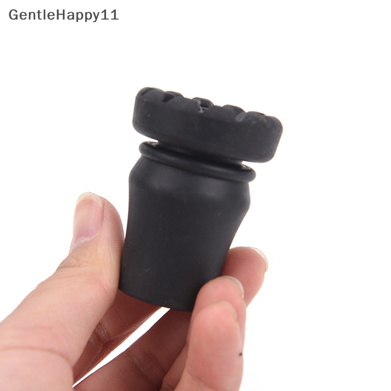 Gentlehappy 1X walking end tripod cane tip self standing Karet bob-slip end bottom id