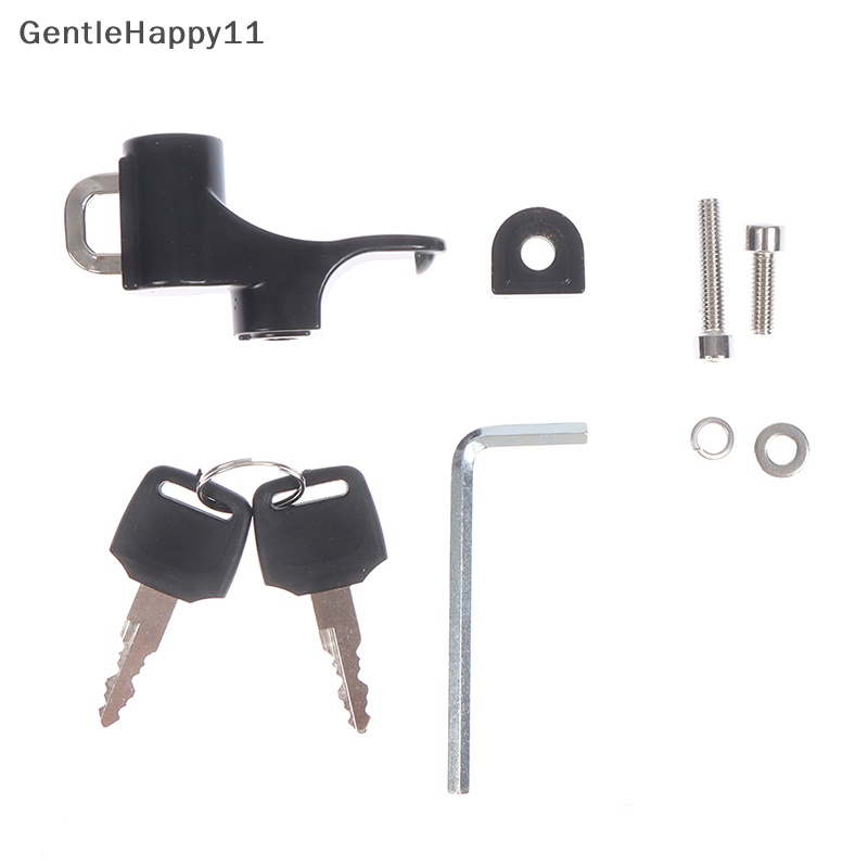 Gentlehappy Stang Kunci Helm Universal Motor 22-26mm Pengaman Anti Maling Motor id