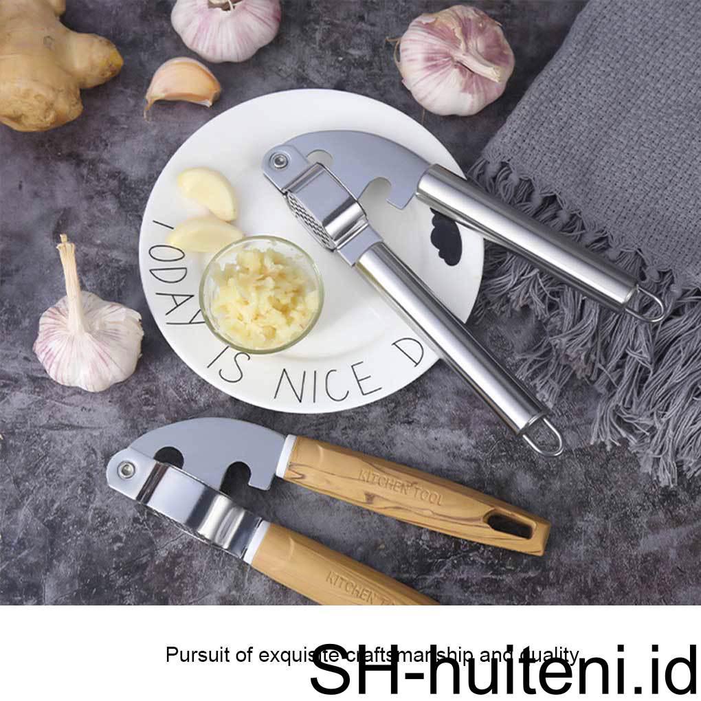 Portable Manual Garlic Presser Reusable Washable Restoran Penghancur Bawang Putih Masher Parutan Alat Masak Gadget Dapur