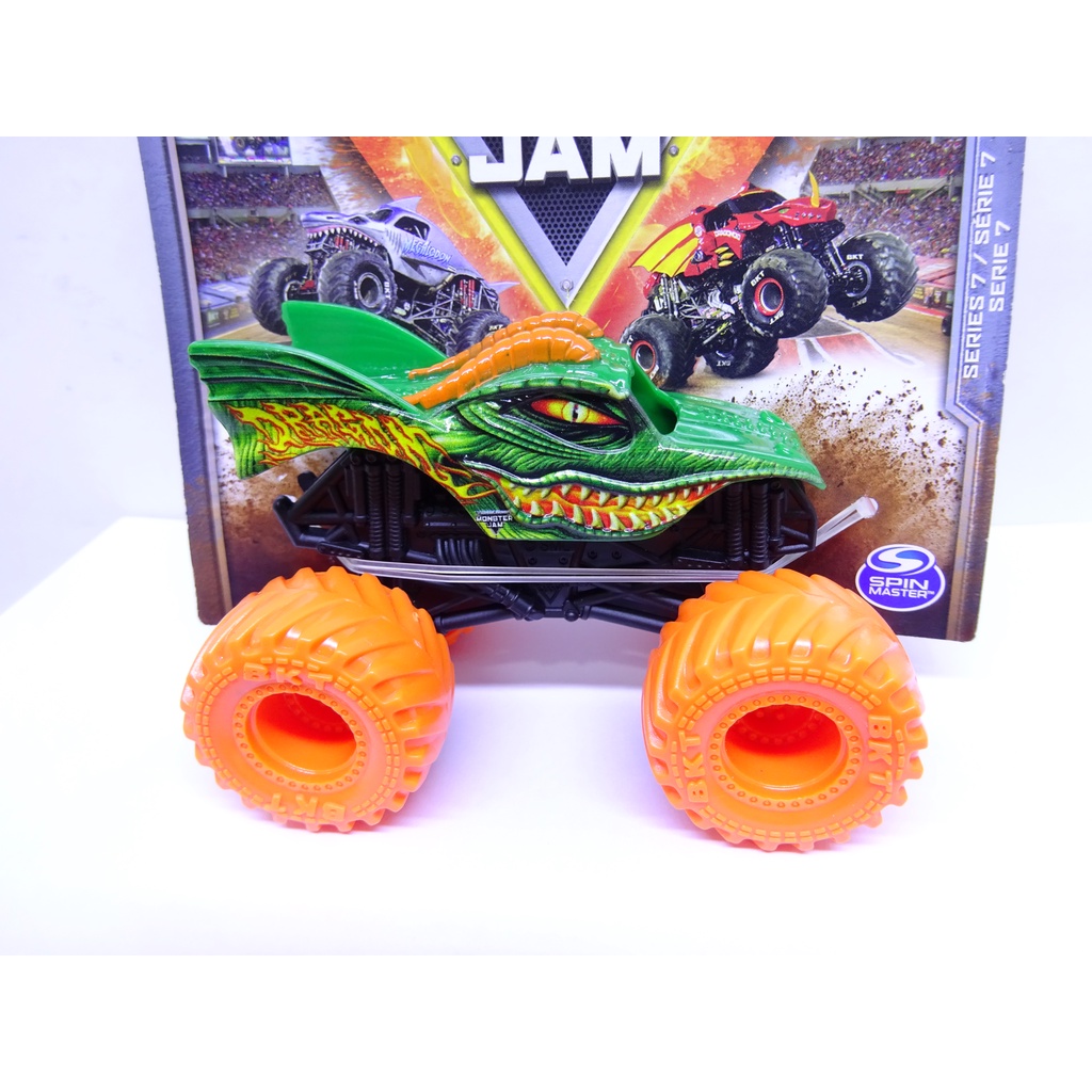 Mainan Diecast MJ Spin Master Dragon Hijau