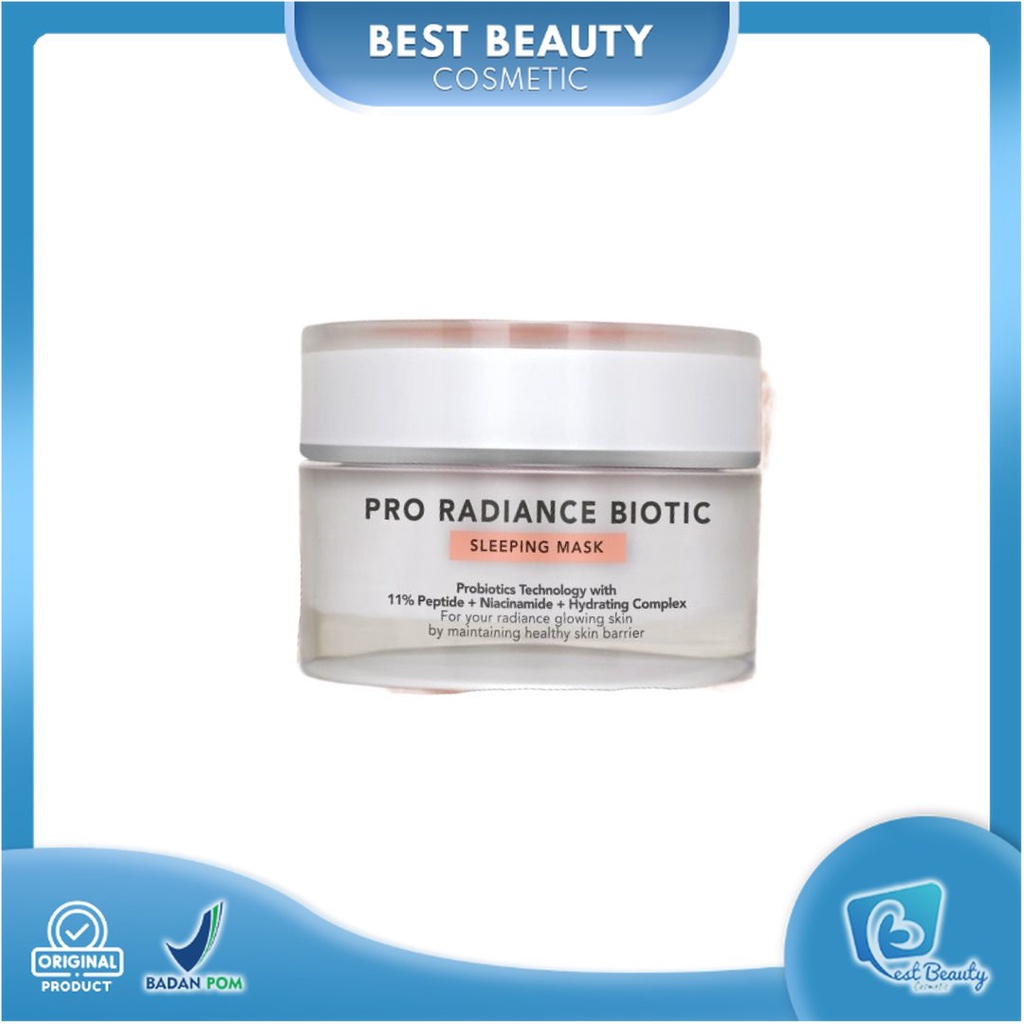 ★ BB ★ Biokos Pro Radiance Biotic Sleeping Mask 25gr - Probiotic Sleeping Mask