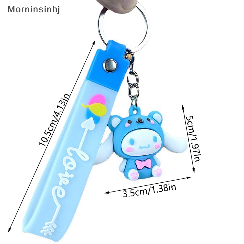 Mornin Gantungan Kunci Anime Little Twin Star Cinnamoroll Melody Hello Kitty Kawaii Action Figure Hang On The Bag Hadiah Anak id