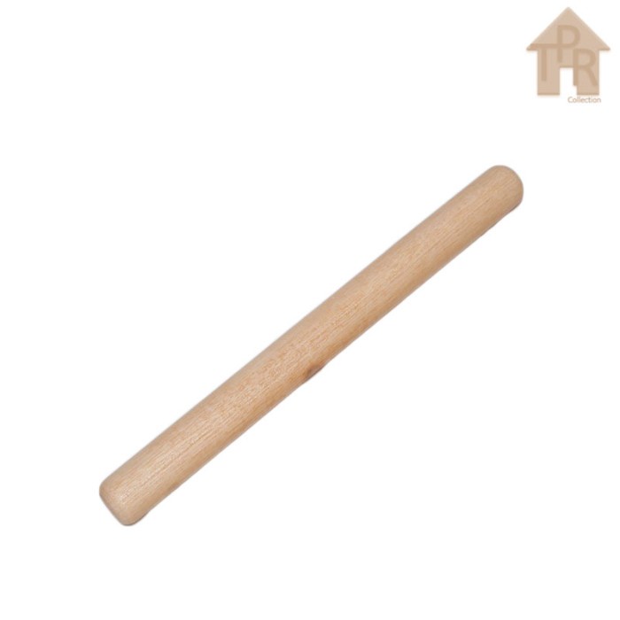 Rolling Pin Kayu Penggilas Adonan / Penggiling Manual - Mahoni