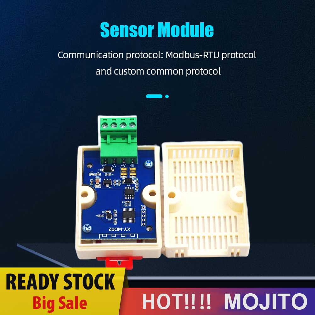 Xy-md02 Pemancar Suhu Dan Kelembaban SHT20 DC5-30V Sensor Module Modbus