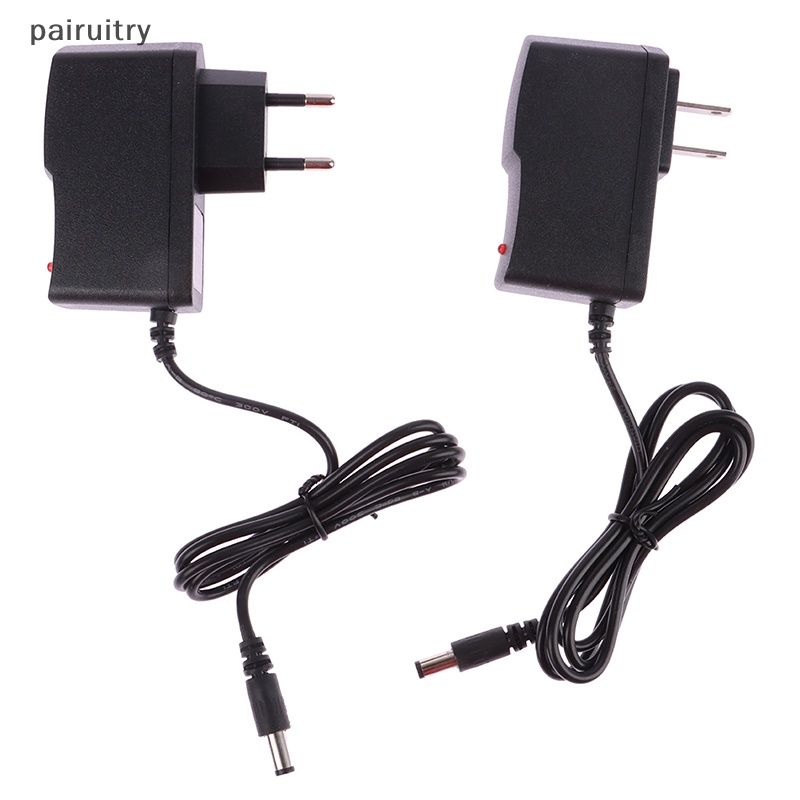 Prt 1PCS 6V1A Baru AC 100V-240V Converter Adapter DC 6V 1A 1000mA Power Supply EU/US Plug DC 5.5mm x 2.1mm PRT