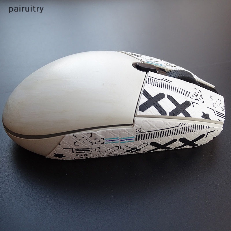 Prt 1Set Mouse Grip Tape Skate Handmade Stiker Non Slip Sedot Keringat Untuk G Pro X G502 PRT