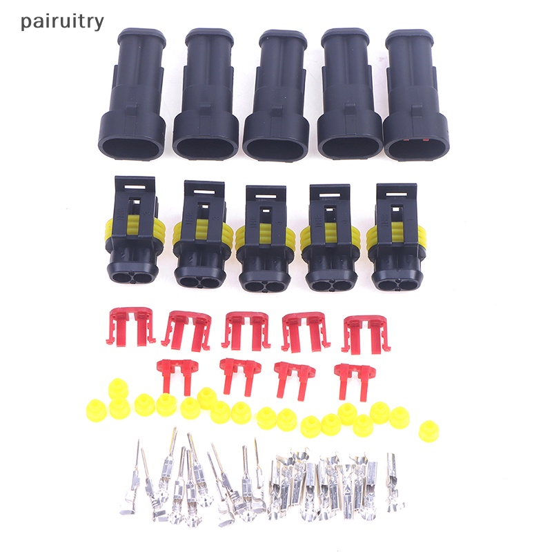 Prt 5set Konektor 1.5mm 2Pin DJ7021-1.5 Konektor Kawat Listrik Anti Air PRT