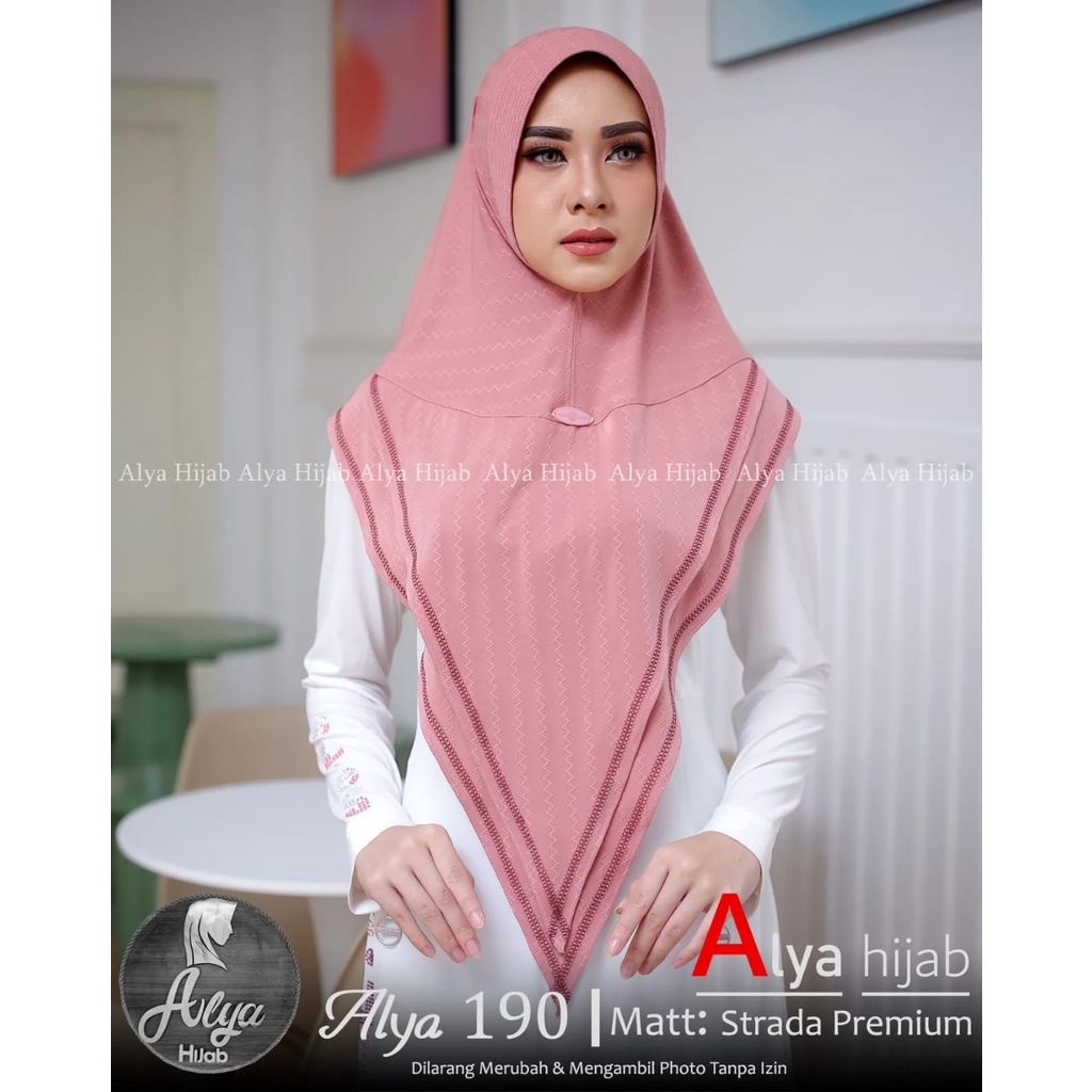 Jilbab Instan Jumbo Picot Alya190 By Aura Busana