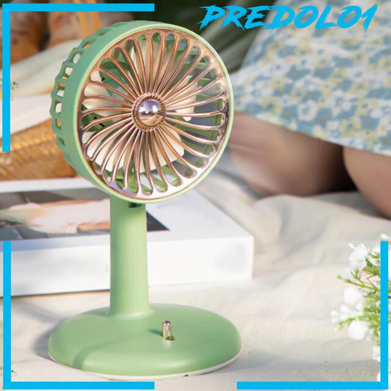 [Predolo1] Kipas Angin Meja Adjustable Angle Vintage Personal Powered Fan Untuk Kantor Indoor Pria