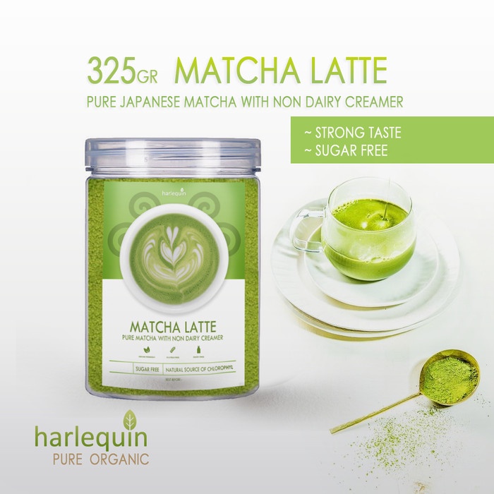 

N.E.W Matcha Latte Japan 325 Gram - Strong Taste - Sugar Free