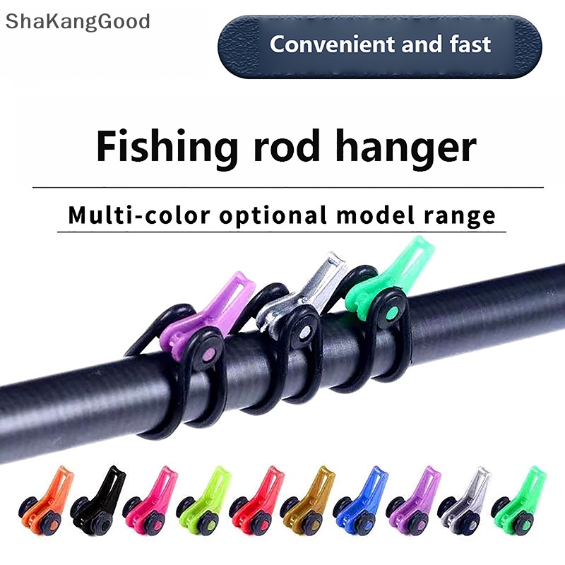 Pengait Pancing Plastik Selip Keeper Holder Lure Aksesoris Jig Hooks Safety Keeping Rod Pole Fish Tackle Tool Peralatan Pancing SKK