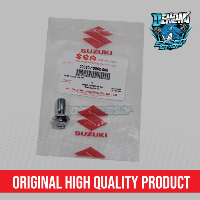 Baut Baud Nepel Selang Rem Suzuki Satria 2 Tak Hiu Lumba Fu GSX 150 Shogun Original SGP