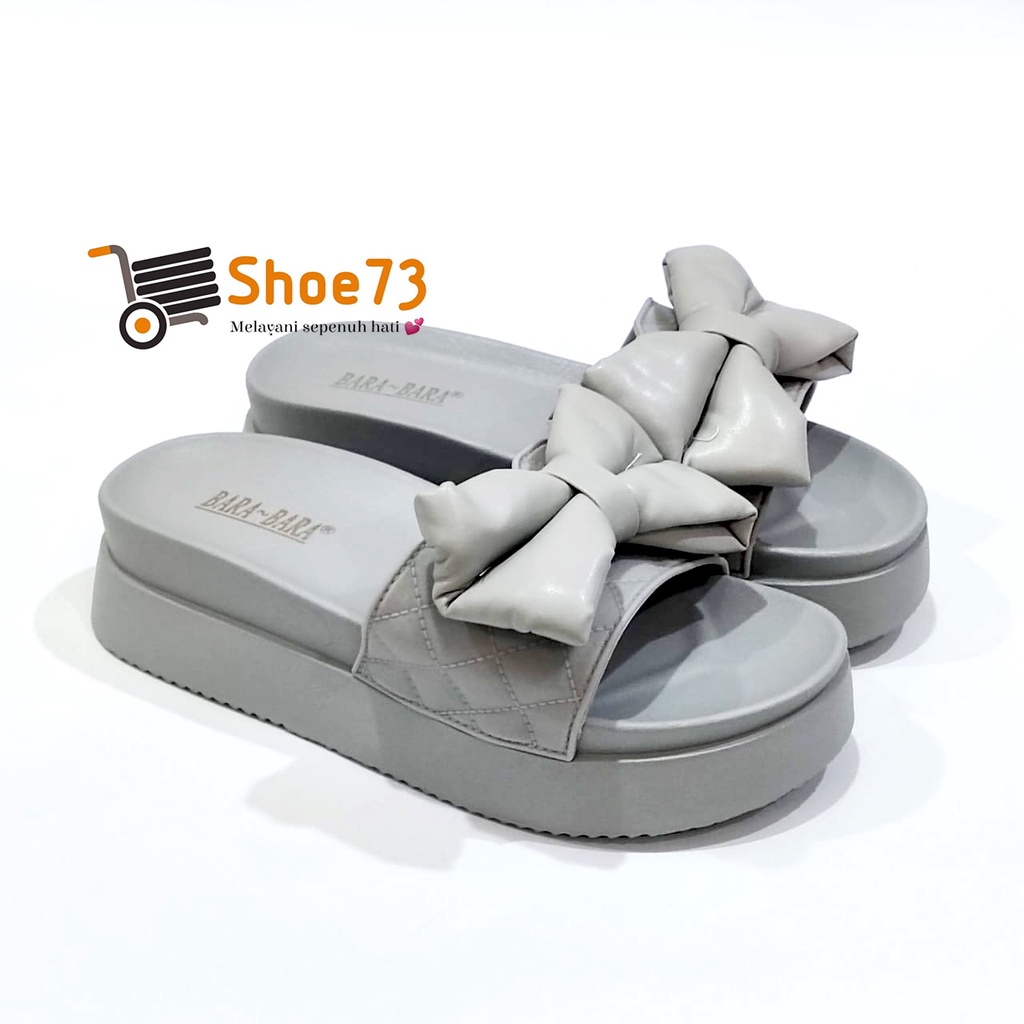 BARA-BARA 219 V-7 SIZE 36-40 ORIGINAL | Sandal Wedges Selop Jelly Pita Wanita | Sendal Kokop Impor