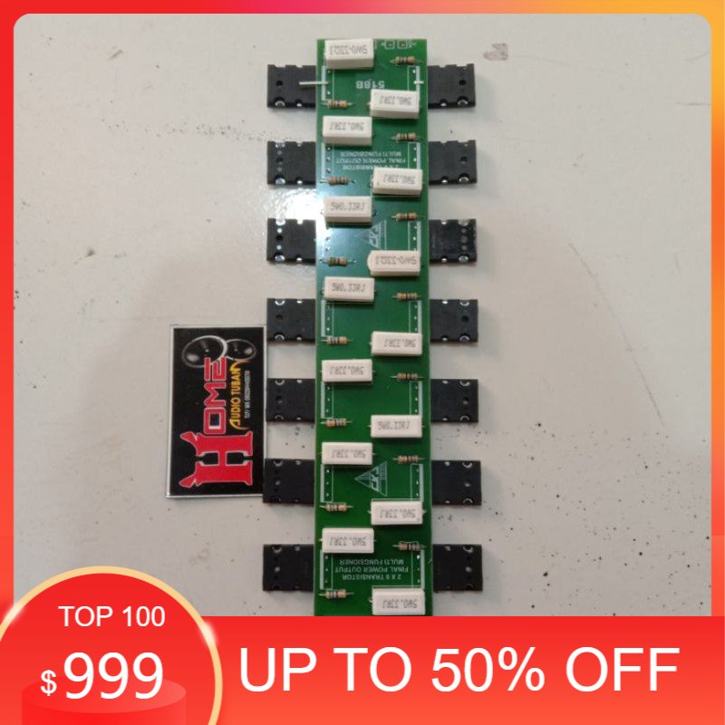 PROMO TRANSISTOR FINAL TOSHIBA 8 SET PLUS PCB