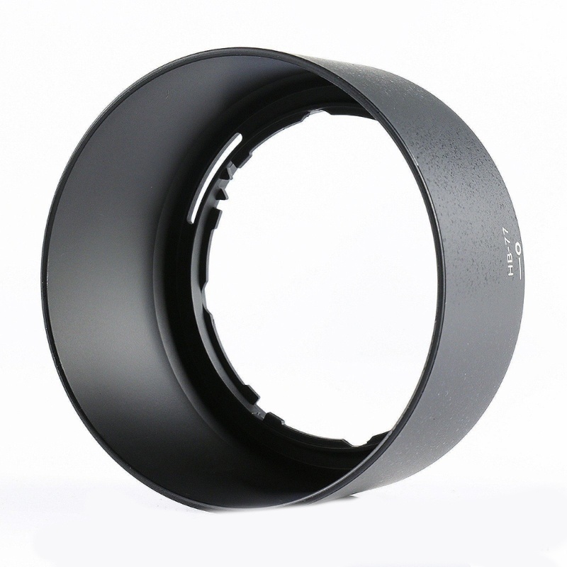 Bt HB77 58mm Cylinder Bayonet- Lens Hood Untuk AF-P DX-NIKKOR 70-300mm F4 5-6 3G VR Block Stray Light HB-77