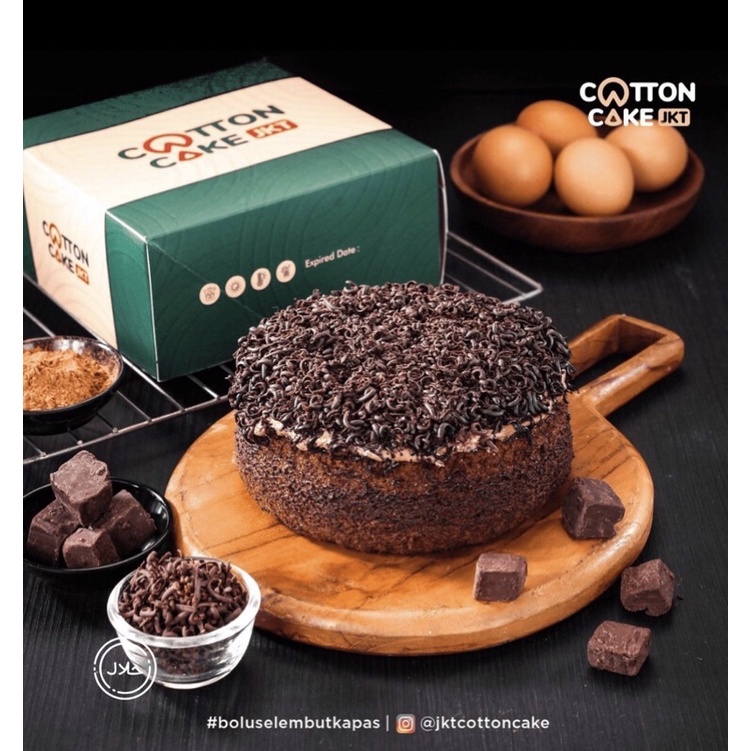 

Cotton Cake Double Coklat