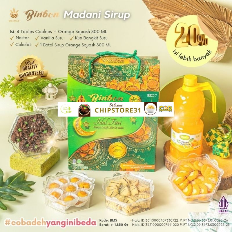 

New Hampers Lebaran Binbon Madani Sirup