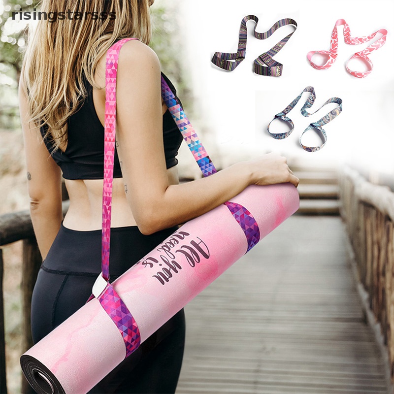 Rsid Span-new Yoga Mat Strap Belt Adjustable Olahraga Sling Bahu Membawa Latihan Strap Belt Jelly