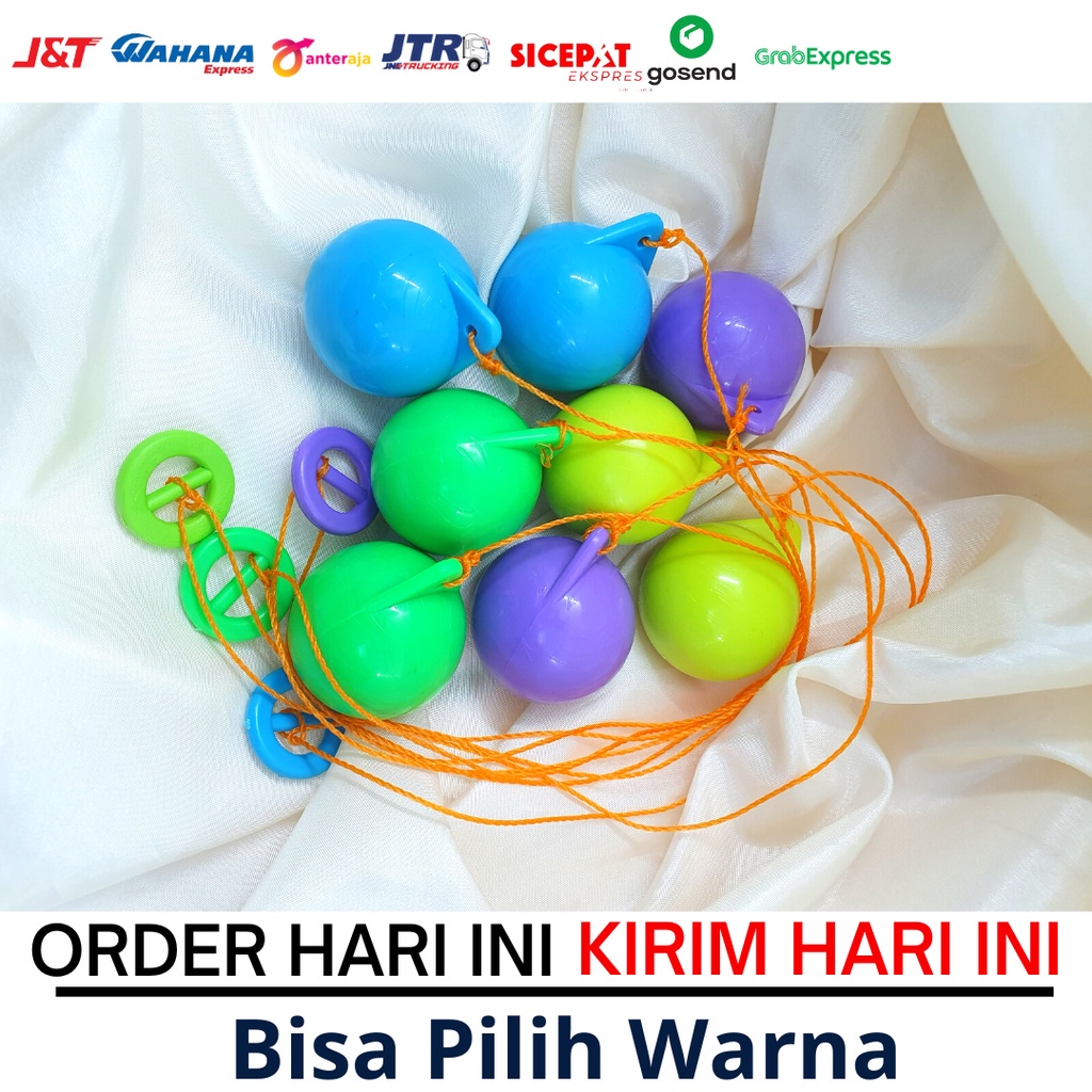MAINAN ANAK JADUL LATTO LATTO VIRAL LATO LATO KATO KATO ETEK ETEK GROSIR TEK TEK 2 BOLA WARNA WARNI 
