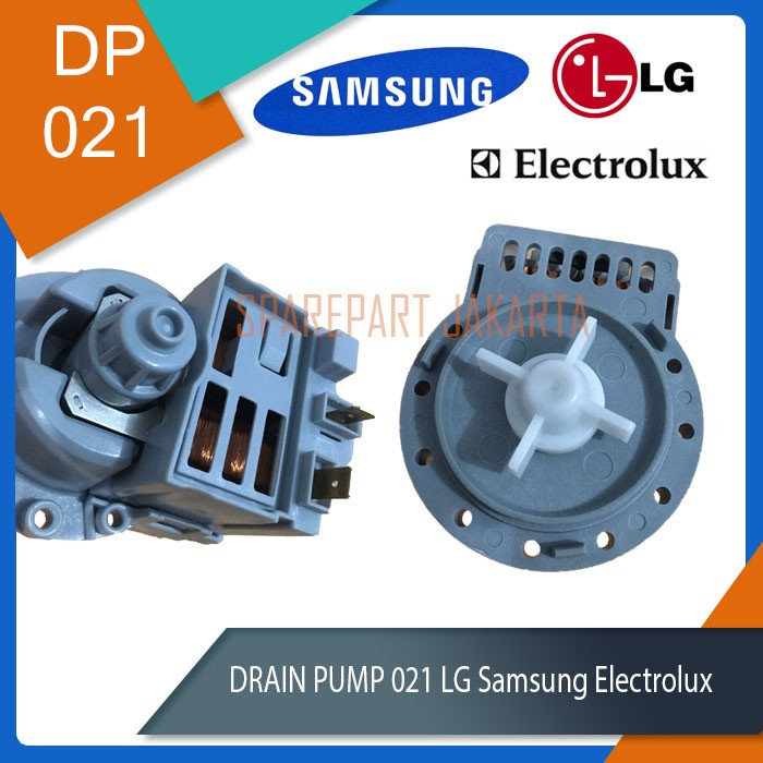 Komponen Sparepart Drain Pump Mesin Cuci Front Loading UNIVERSAL / LG SAMSUNG ELECTROLUX