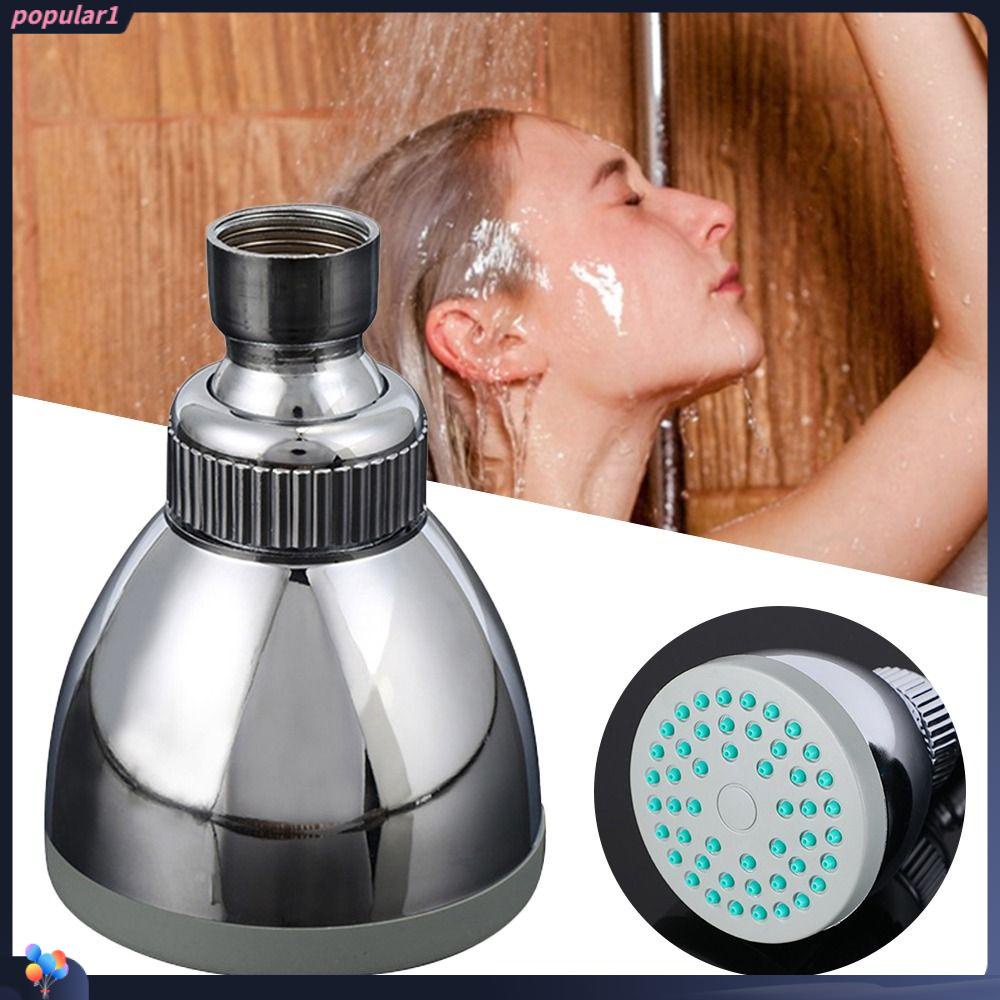 Populer Kepala Shower Mandi Aksesori Kamar Mandi Adjustable 360derajat Rotate Faucet Sprinkler