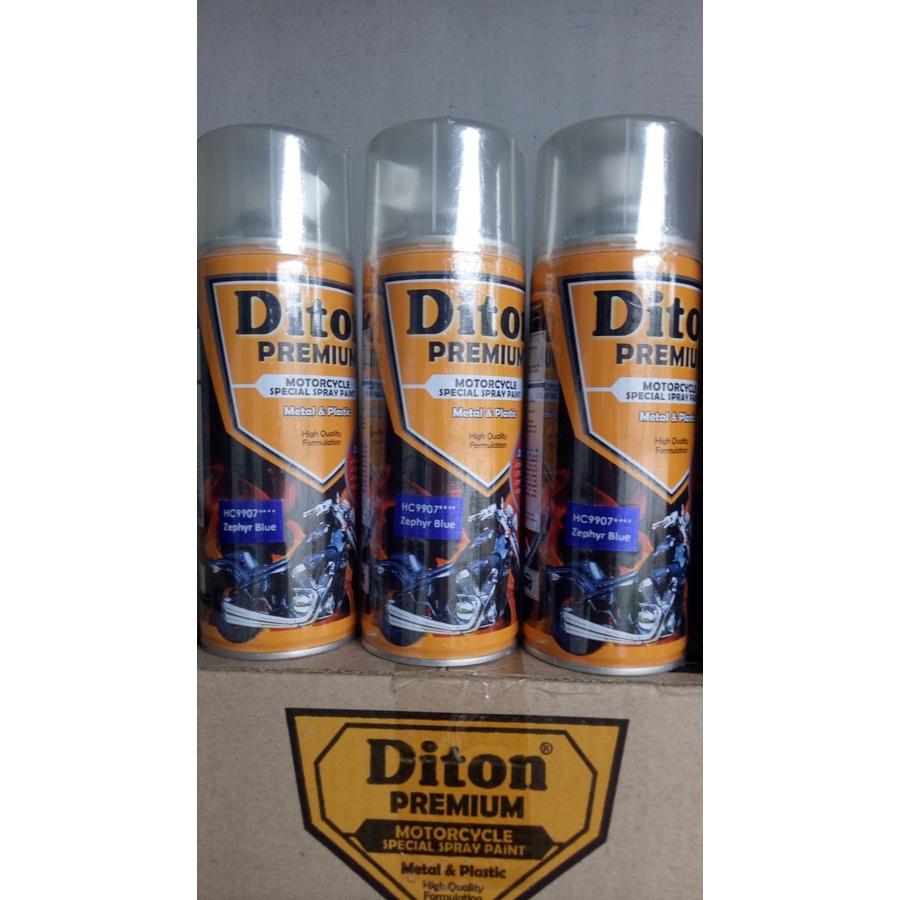 pilok pilox diton premium zephyr blue 9907 400cc zephyr blue hc 9907 **** 400c cat semprot diton premium