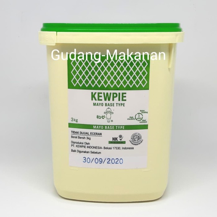 

Kewpie Base Type Mayo 3Kg - Pack Standard