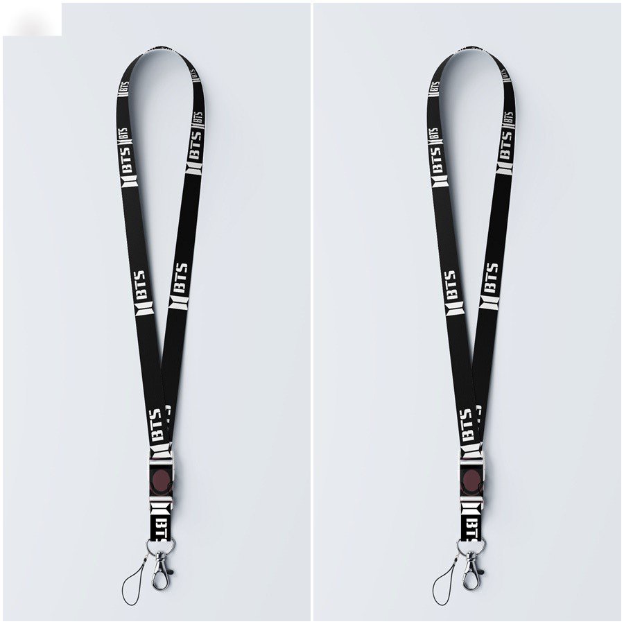 

Aksesoris BTS Lanyard / Lanyard Custom / Tali ID Card Tali Gantungan HP POD Custom