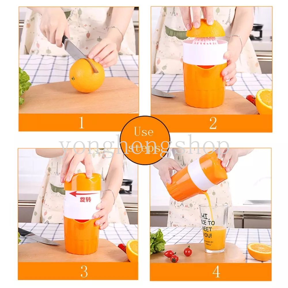 Alat Peras Jeruk Manual Portable Citrus Lemon Juice Press Pemeras Buah Mesin Juice Extractor Mini Gadget Dapur