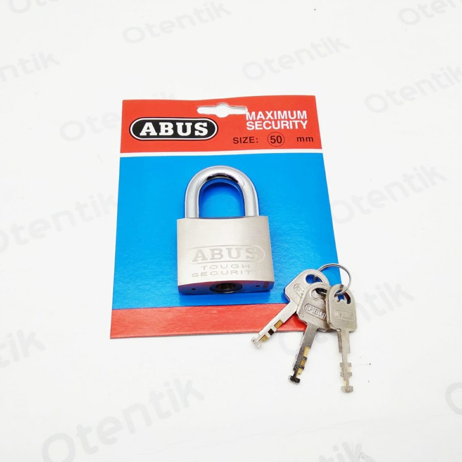 ABUS GEMBOK 50 MM - GEMBOK PINTU / PAGAR - GEMBOK ABUS PENDEK