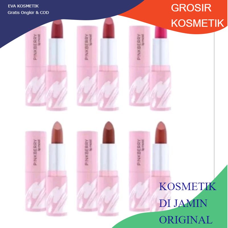 Lipstik Pinkberry Lipmoist (murah)