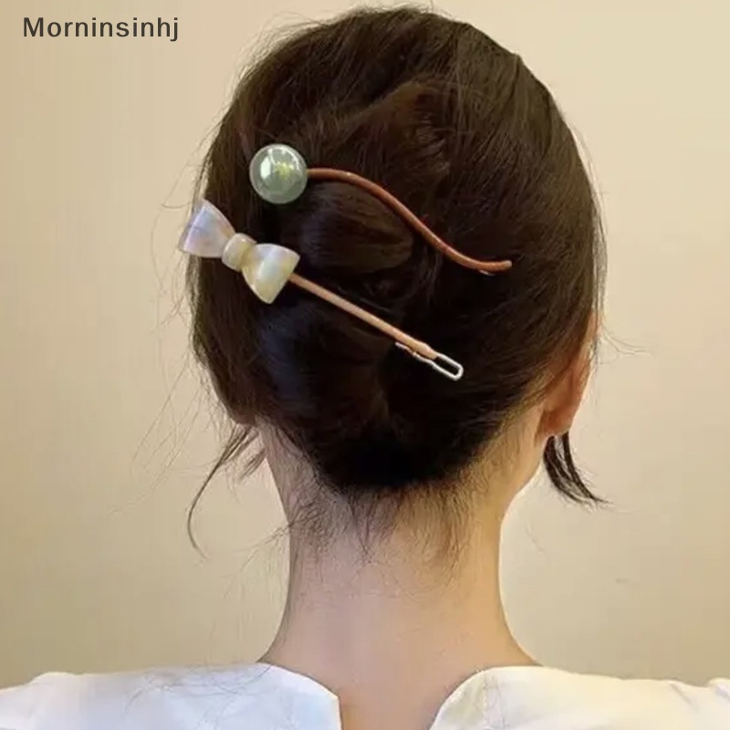 Mornin Elegant Lollipop Hair Clip Female Ponytail Klip Kata Klip Poni Clip id