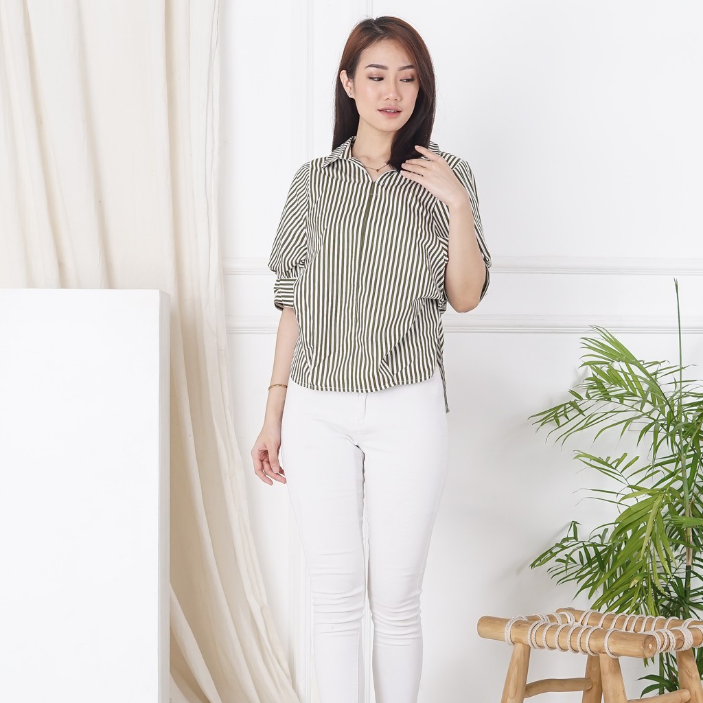 Ms Daisy Zoey Blouse Kasual Baju Atasan Wanita