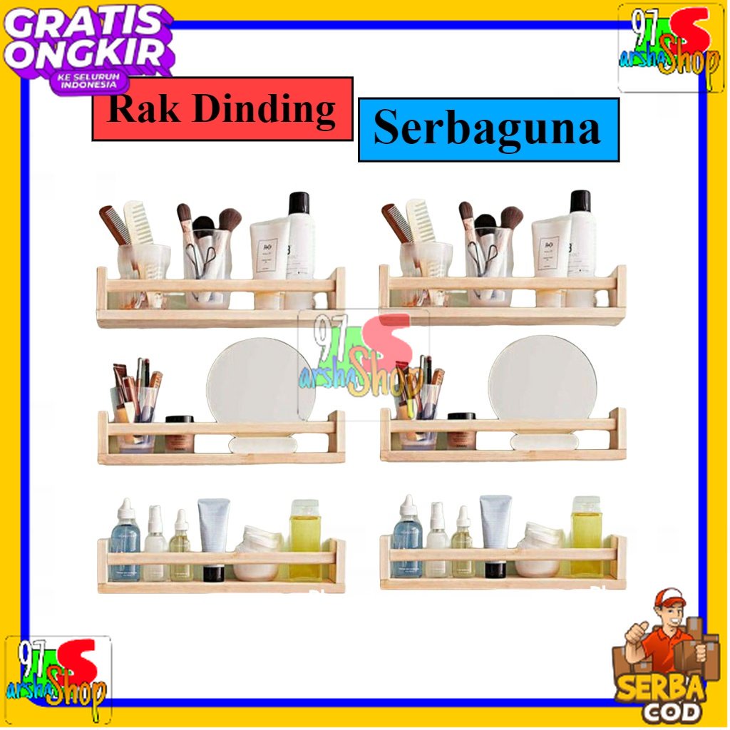 Rak bumbu yang terpasang di dinding rak penyimpanan dapur rak bumbu hitam rak rempah-rempah bebas pu