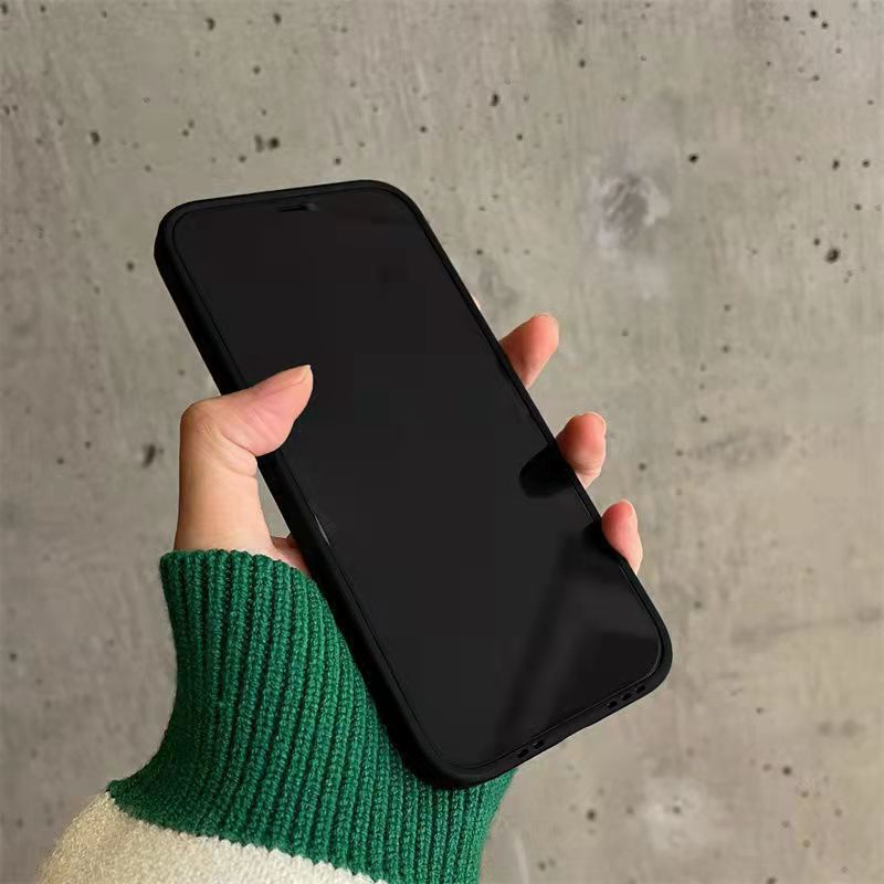 All New Hot Fashion Leather Soft Case IPhone 6S 7 Plus 8 Plus X XS XR XS Max 11 13 12 14 PRO Max 14 Plus SE Mini Phone Case Girl Girl Women Green and black patchwork plaid