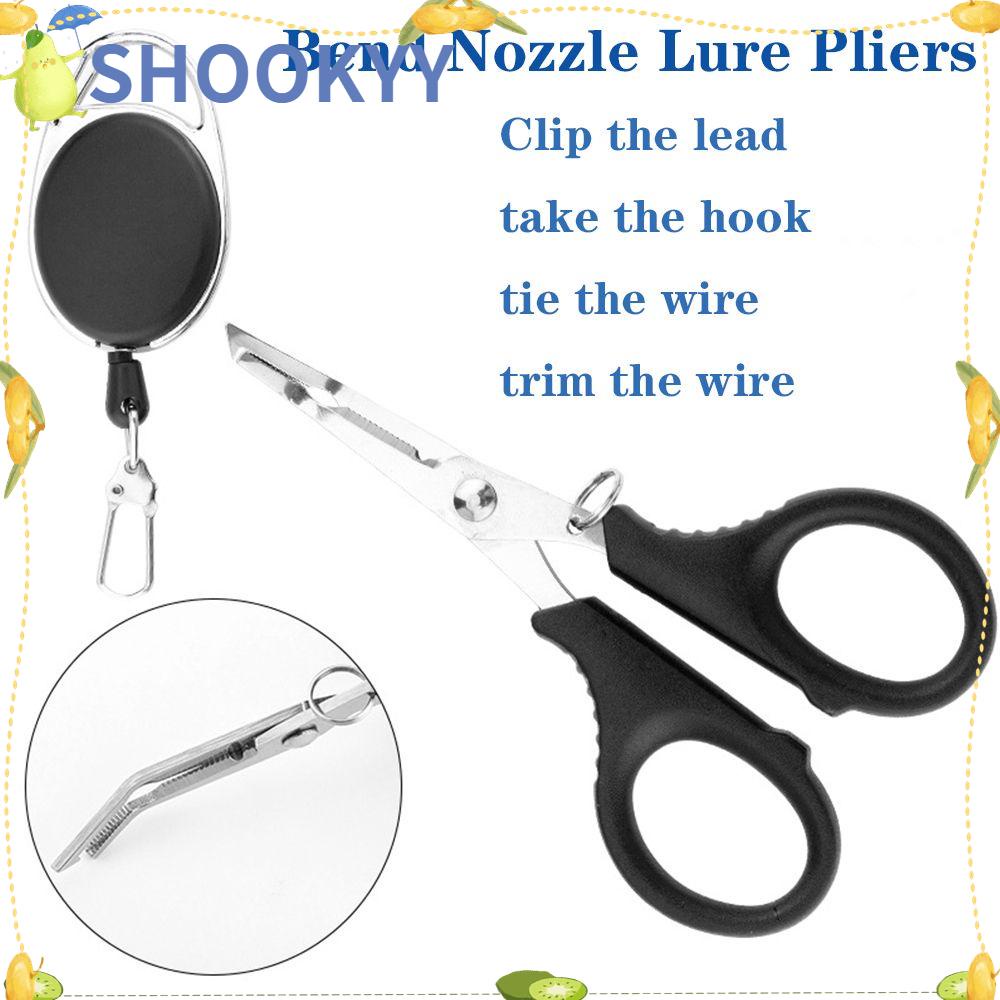 Chookyy Fishing Plier Alat Gunting Pengusir Ikan Bergerigi Fish Tackle