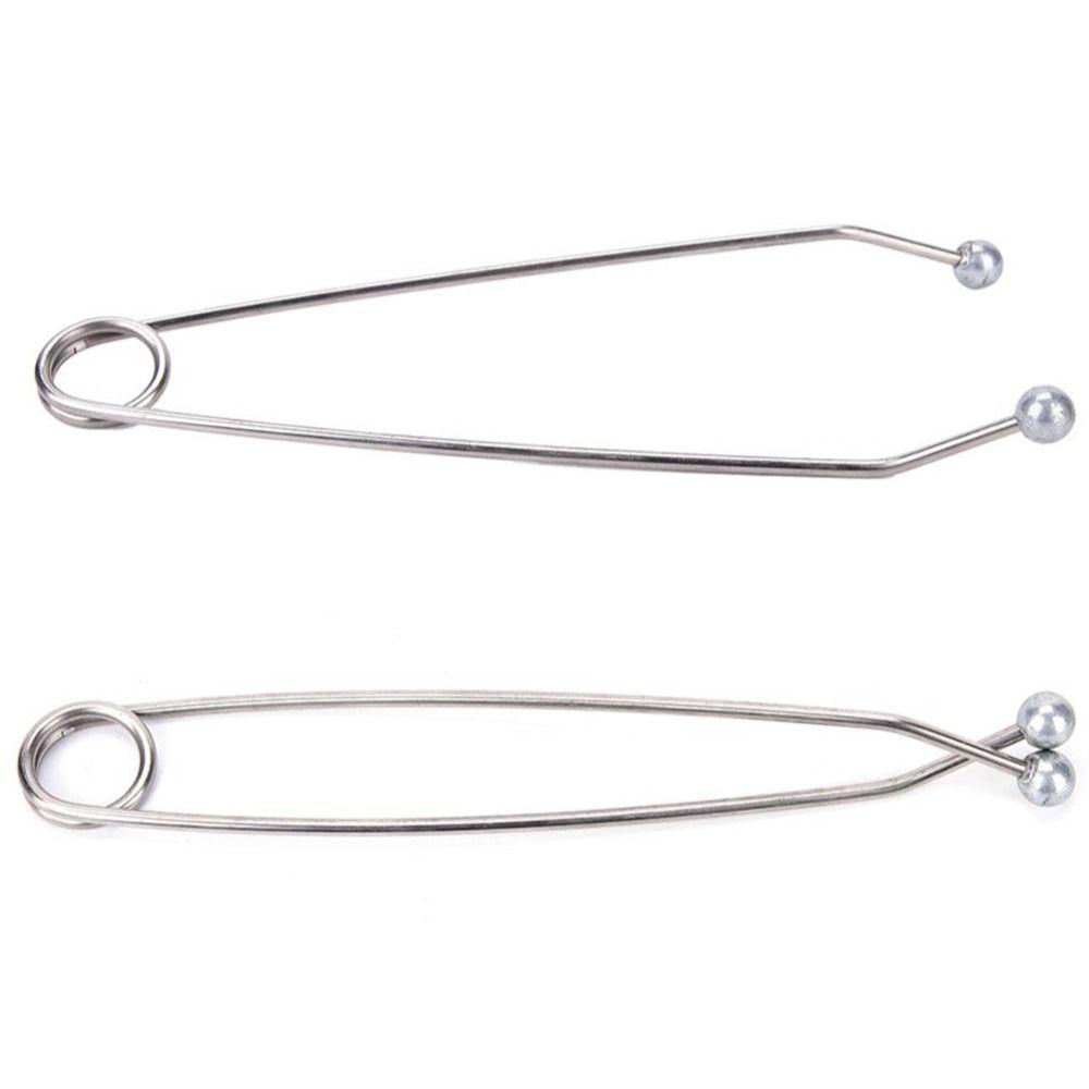 Agustinina Alat Pemikat Pancing Ikan Penjepit Portabel Outdoor Fish Lure Tools Fish Spring Mouth Spreader Remover Plier Catch Remover Plier