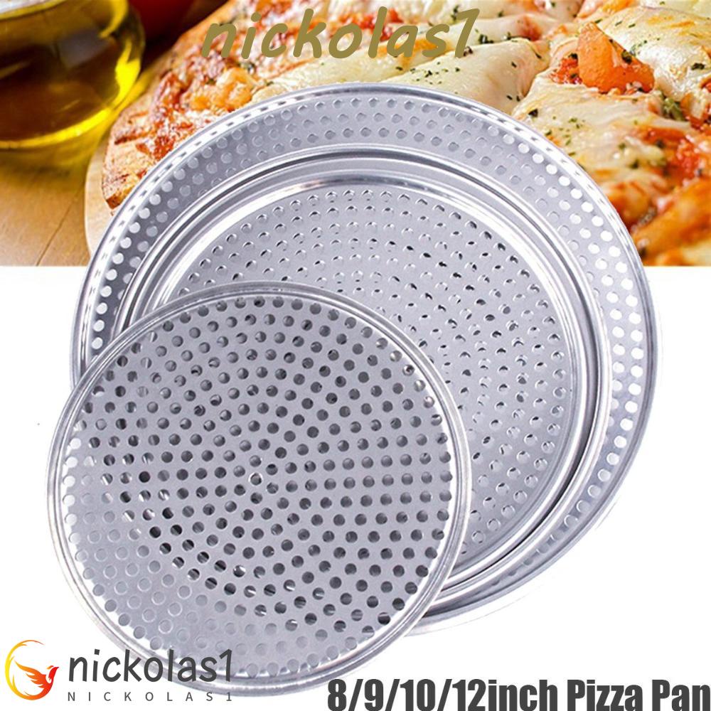 Nickolas1 Pizza Pan Non Stick Perforated Bakeware Oven Dapur Rumah Dengan Lubang