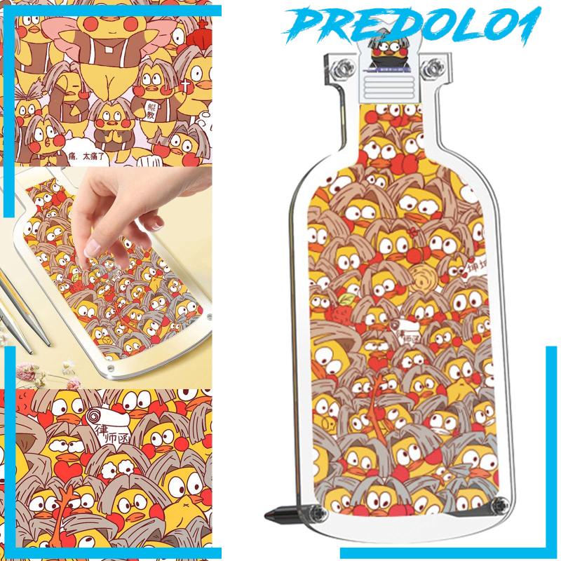 [Predolo1] Mainan Puzzle Akrilik Hadiah DIY Belajar Sensorik Untuk Dewasa Laki-Laki Perempuan Anak