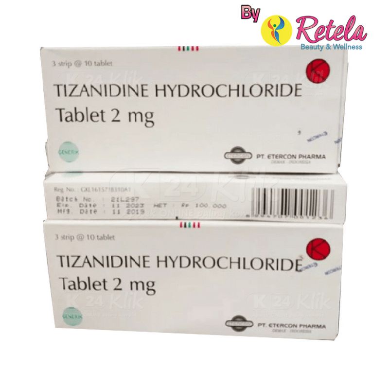 Tizanidine 2mg 1 Strip 10 Tablet Novell