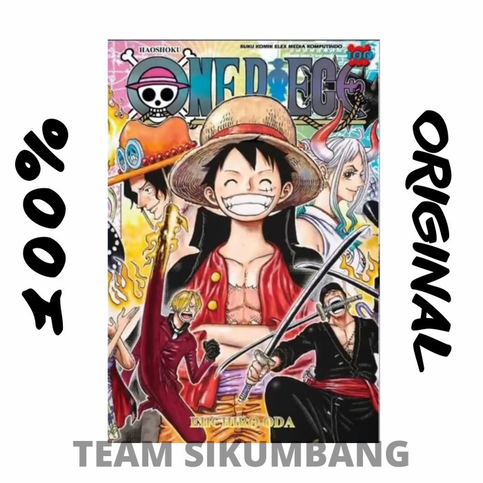 Komik One Piece Vol 100  by Eiichiro Oda