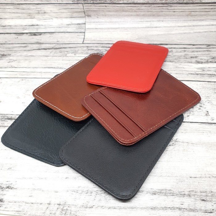 Leon Slim leather card wallet / dompet kartu