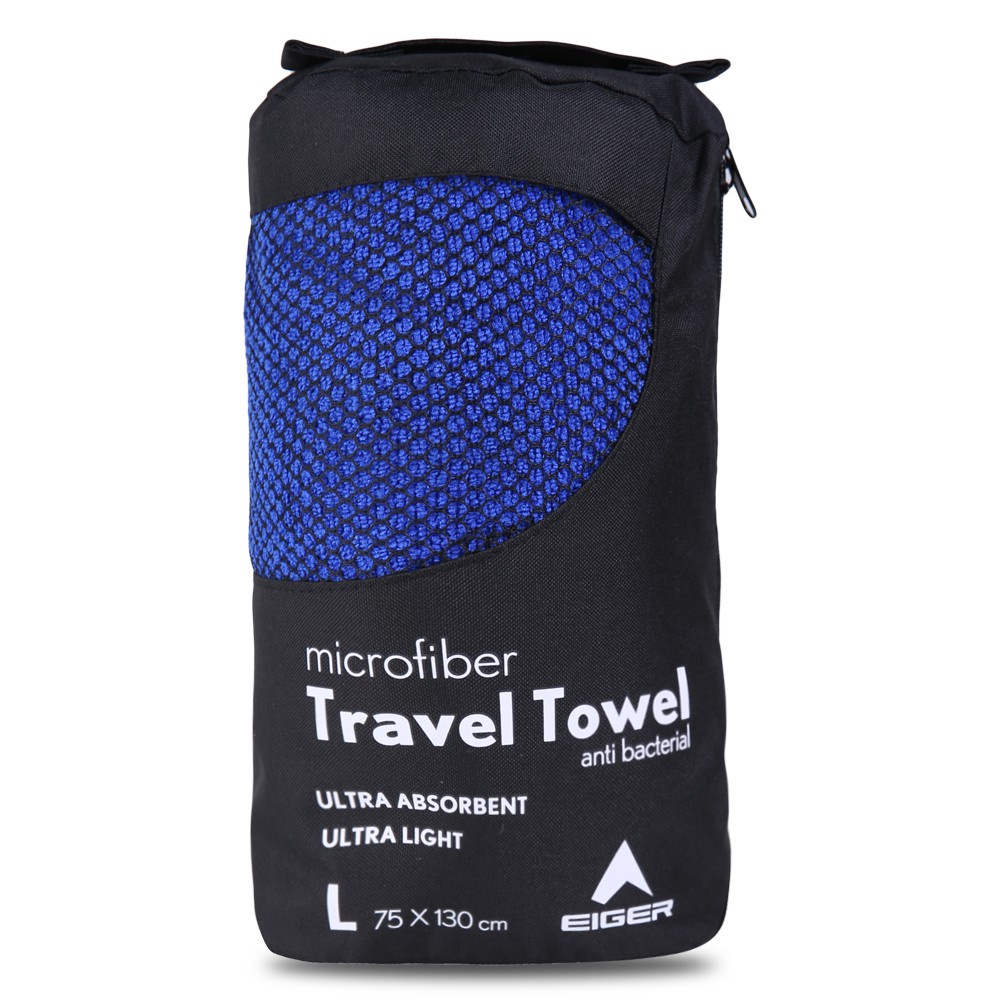 EIGER TRAVEL TOWEL B BLUE