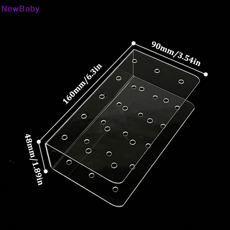 Newbaby Tempat Kue Lolipop Display Stand 15lubang Akrilik Bening Tempat Permen ID