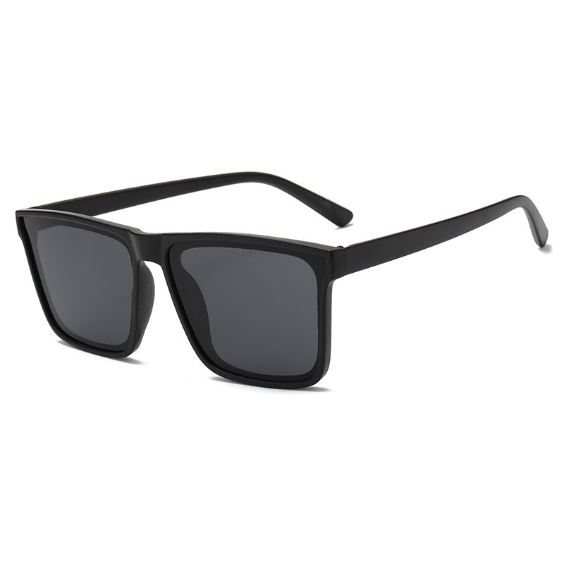 (YUZHU) Kacamata Hitam Perlindungan UV Premium Musim Panas Untuk Pria Square Frame Drive Sunshade Sunglasses Untuk Wanita